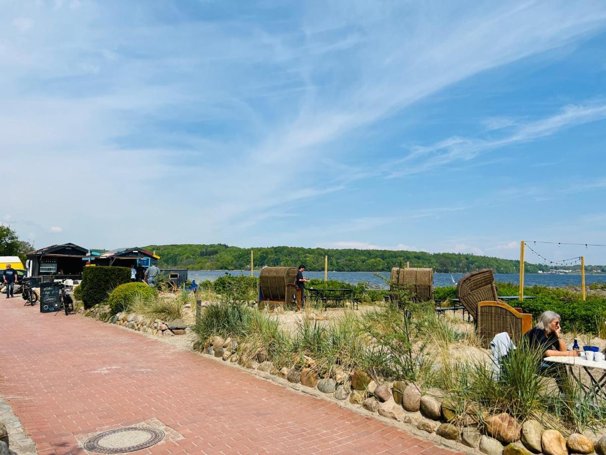 Ruheoase Am Strand Wassersleben Harrislee Exteriör bild