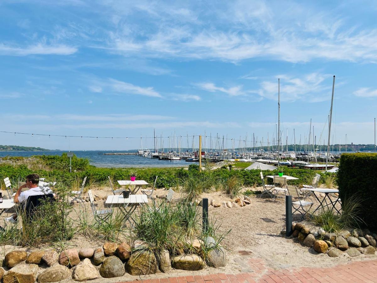 Ruheoase Am Strand Wassersleben Harrislee Exteriör bild